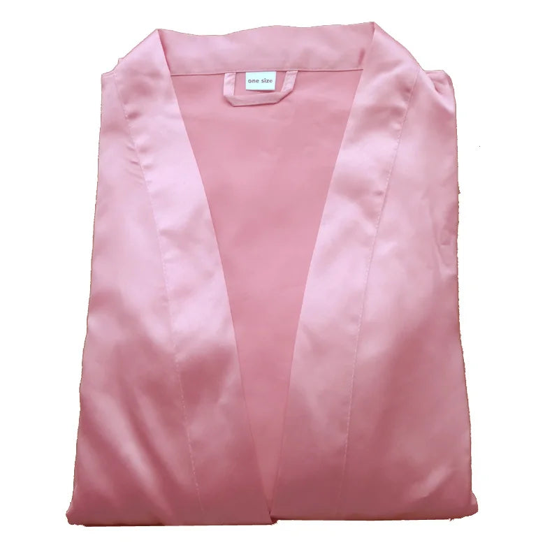 Short Satin Robe – 29 Colors