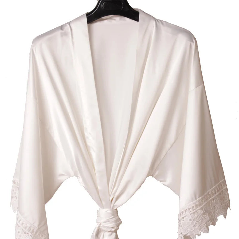 Short Satin Robe – 29 Colors