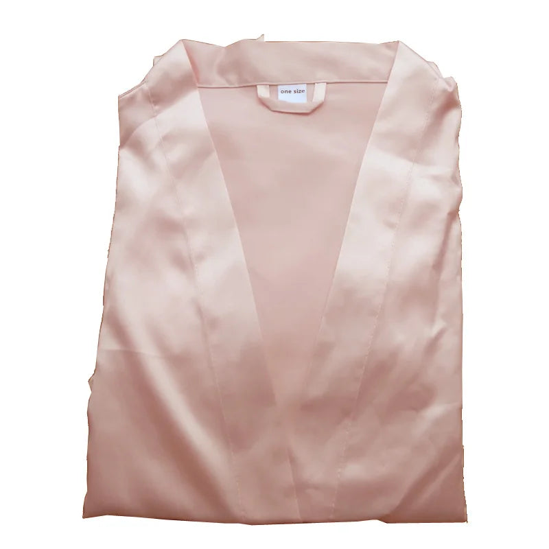 Short Satin Robe – 29 Colors