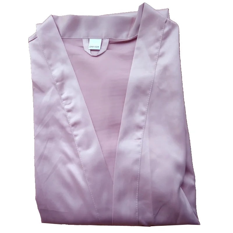 Short Satin Robe – 29 Colors