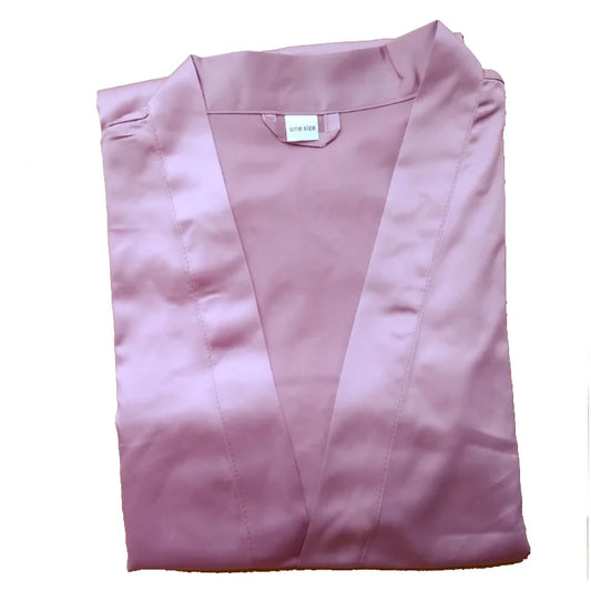 Short Satin Robe – 29 Colors